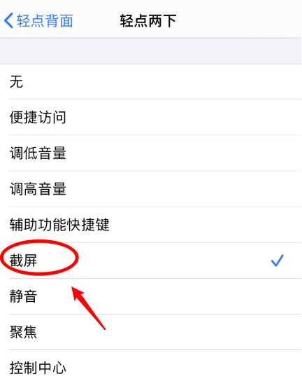 科尔沁左翼中苹果手机维修分享iPhone12如何启用双击截屏 
